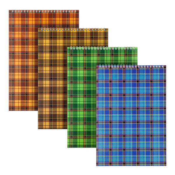 Spiral notebook Axent D8012-01, А5, 48 sheets, squared paper, assorted colours