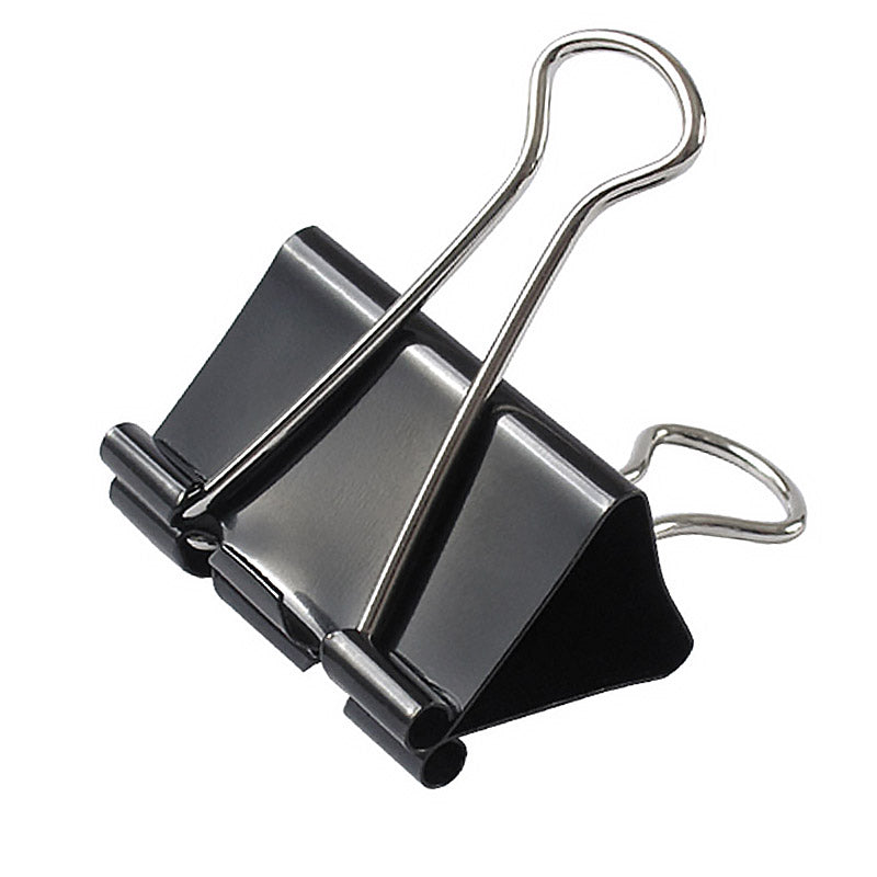 Binder clip Axent 4404-A, 41 mm, 12 pcs.