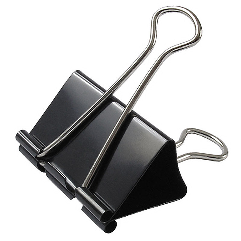Binder clip Axent 4405-A, 51 mm, 12 pcs.