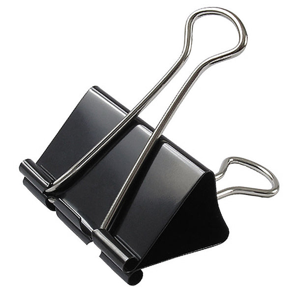 Binder clip Axent 4405-A, 51 mm, 12 pcs.