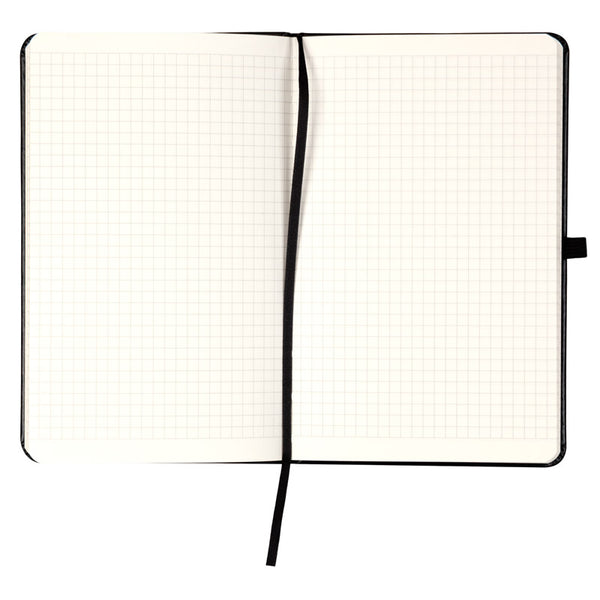 Notebook Axent Partner Lux 8202-A, 125*195 mm, 96 sheets, squared paper, black