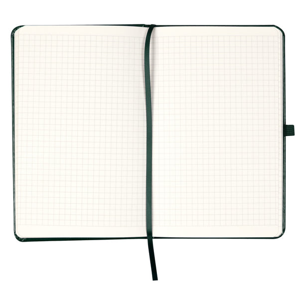 Notebook Axent Partner Lux 8202-04-A, 125*195 mm, 96 sheets, squared paper, green