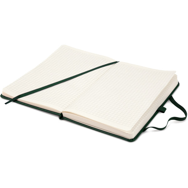 Notebook Axent Partner Lux 8202-04-A, 125*195 mm, 96 sheets, squared paper, green