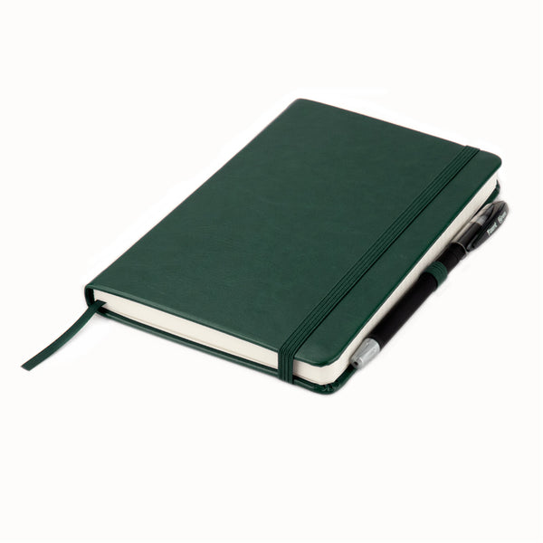 Notebook Axent Partner Lux 8202-04-A, 125*195 mm, 96 sheets, squared paper, green