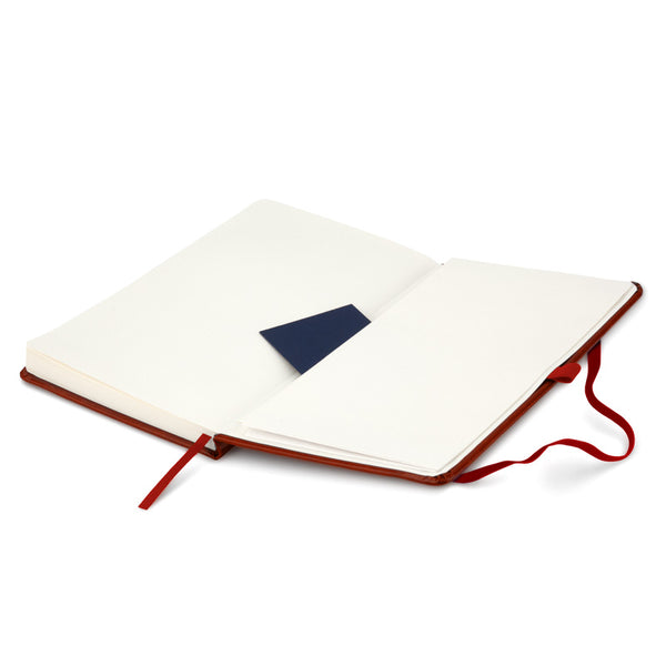 Notebook Axent Partner Lux 8202-05-A, 125*195 mm, 96 sheets, squared paper, dark red