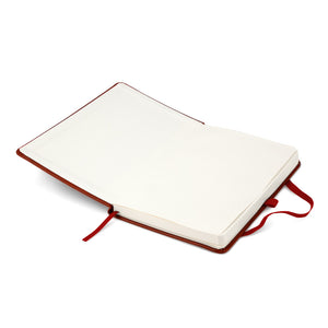 Notebook Axent Partner Lux 8202-05-A, 125*195 mm, 96 sheets, squared paper, dark red