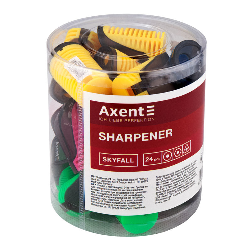 Sharpener Axent Skyfall 1156-А, assorted colors