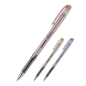 Semi-gel pen Axent Shine AB1063-02-A, 0.7 mm, blue