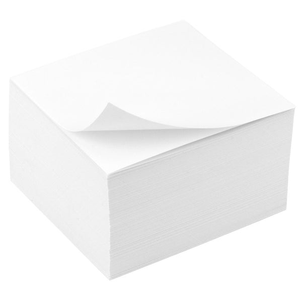 Kostka papierowa biała Delta D8006 90х90х50mm, nieklejona