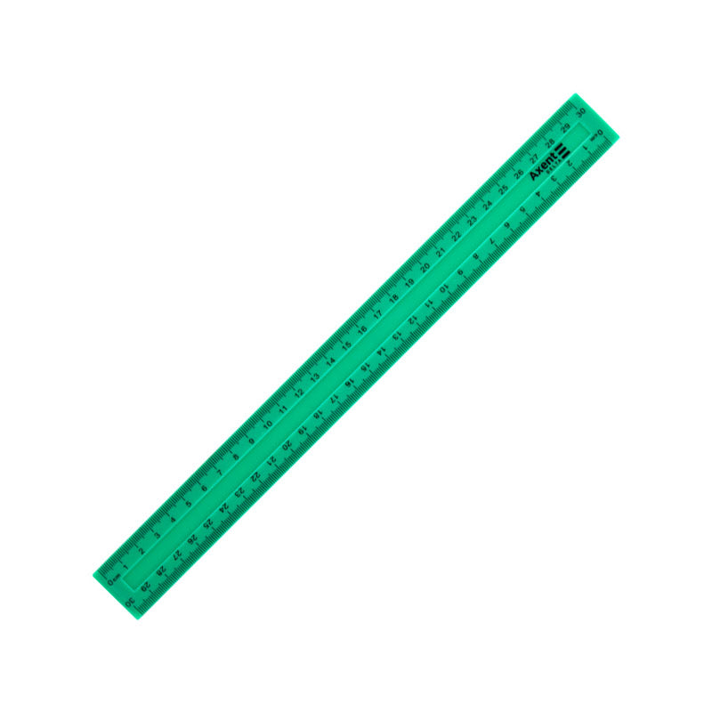 Ruler Delta D9800-02, 30 cm, plastic, green