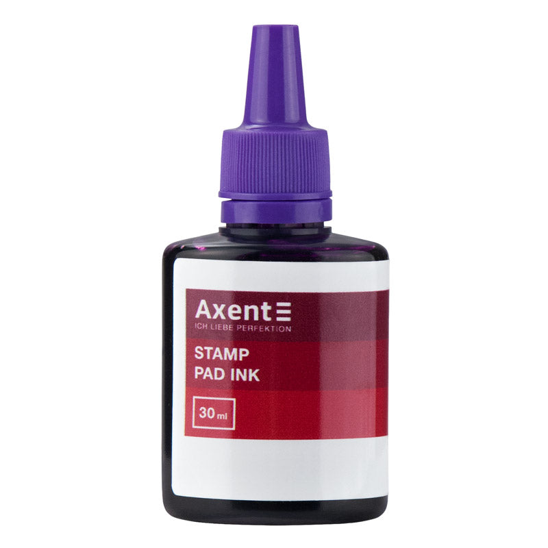 Stamping ink Axent 7301-11-A, 30 ml, violet