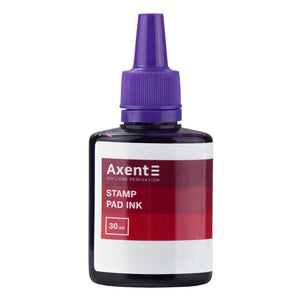 Stamping ink Axent 7301-11-A, 30 ml, violet