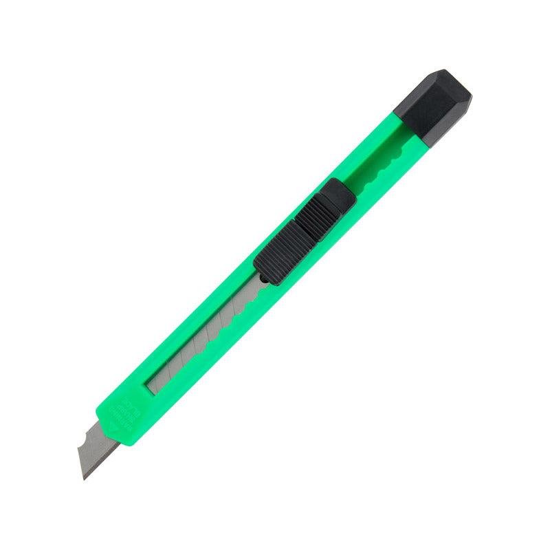 Cutter Delta D6525, plastic body, 9 mm, green
