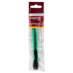 Nóż do papieru Delta D6525, 9 mm, zielony