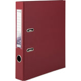 Lever-arch file Axent Delta D1711-37P, 5 cm, double-sided, non-assembled, bordo