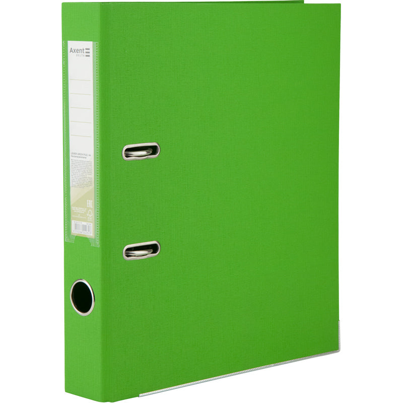 Segregator biurowy dwustronny Delta D1711-30P, A4, 5 cm, po rozłożeniu, sałatowy