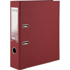 Segregator biurowy dwustronny Delta D1712-37P, A4, 7,5 cm, po rozłożeniu, wiśniowy