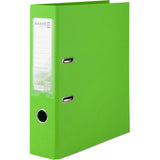 Lever-arch file Axent Delta D1712-30P, 7,5 cm, double-sided, non-assembled, light green