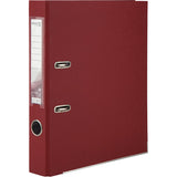 Lever-arch file Axent Delta D1713-37P, 5 cm, one-sided, non-assembled, bordo