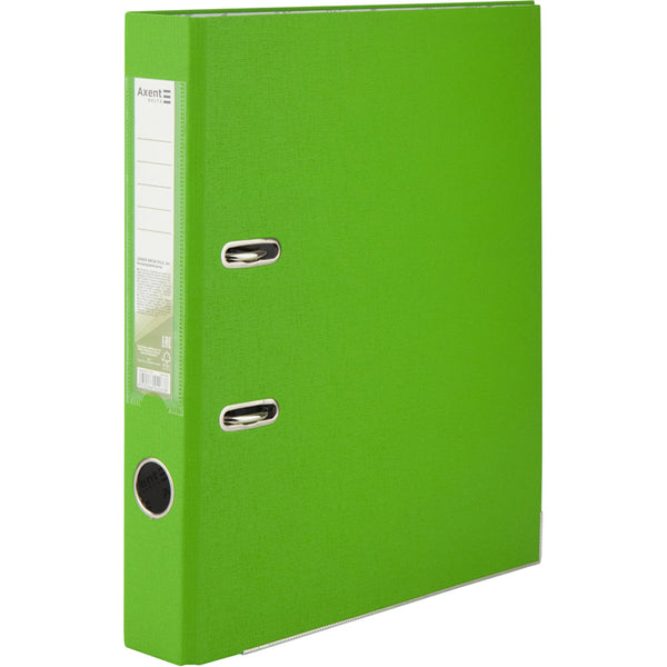 Lever-arch file Axent Delta D1713-30P, 5 cm, one-sided, non-assembled, light green
