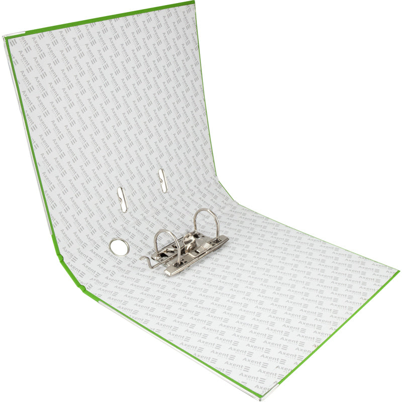 Lever-arch file Axent Delta D1713-30P, 5 cm, one-sided, non-assembled, light green