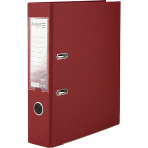 Lever-arch file Axent Delta D1714-37P, 7,5 cm, one-sided, non-assembled, bordo