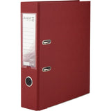 Lever-arch file Axent Delta D1714-37P, 7,5 cm, one-sided, non-assembled, bordo