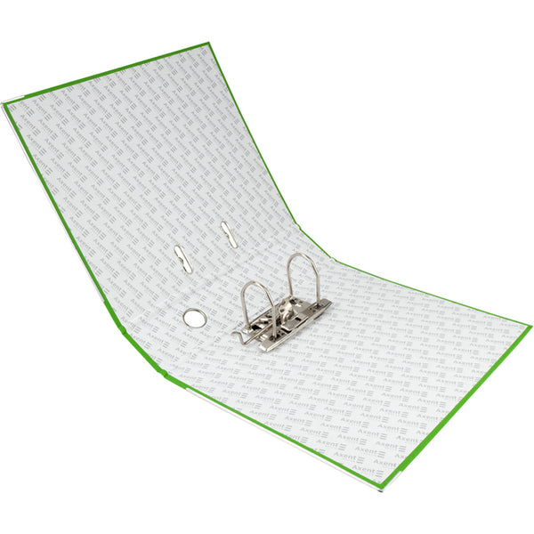 Lever-arch file Axent Delta D1714-30P, 7,5 cm, one-sided, non-assembled, light green