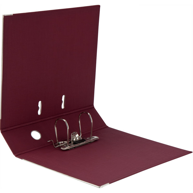 Lever-arch file Axent Prestige+ 1721-05P-A, 5 cm, double-sided, non-assembled, bordo