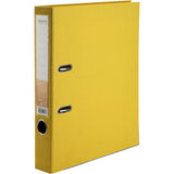 Lever-arch file Axent Prestige+ 1721-08P-A, 5 cm, double-sided, non-assembled, yellow