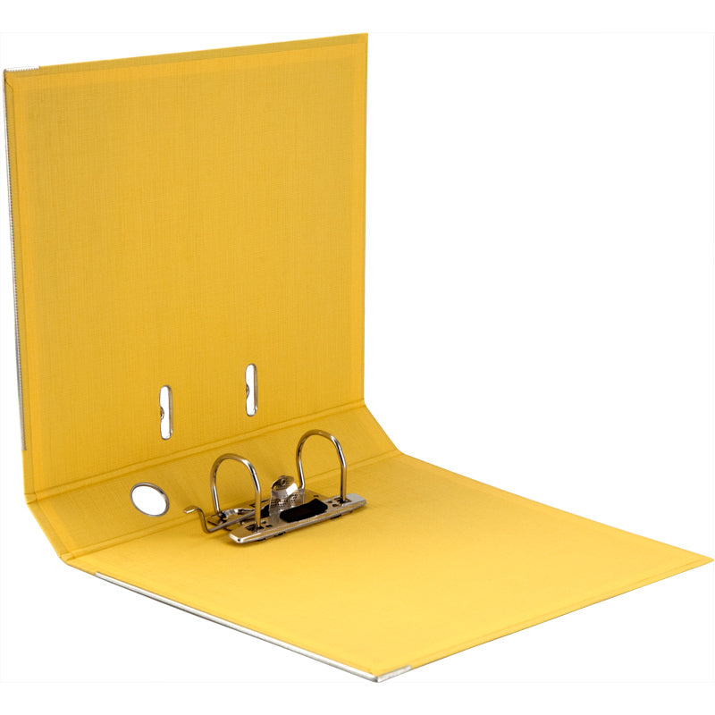 Lever-arch file Axent Prestige+ 1721-08P-A, 5 cm, double-sided, non-assembled, yellow