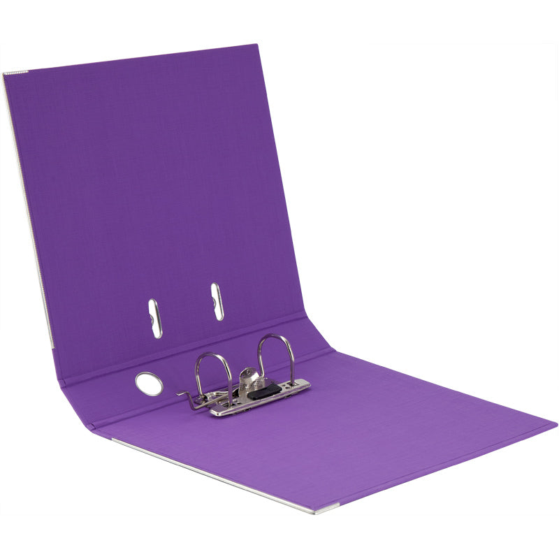 Lever-arch file Axent Prestige+ 1721-11P-A, 5 cm, double-sided, non-assembled, violet