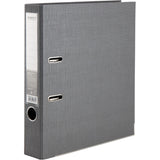 Lever-arch file Axent Prestige+ 1721-34P-A, 5 cm, double-sided, non-assembled, silver