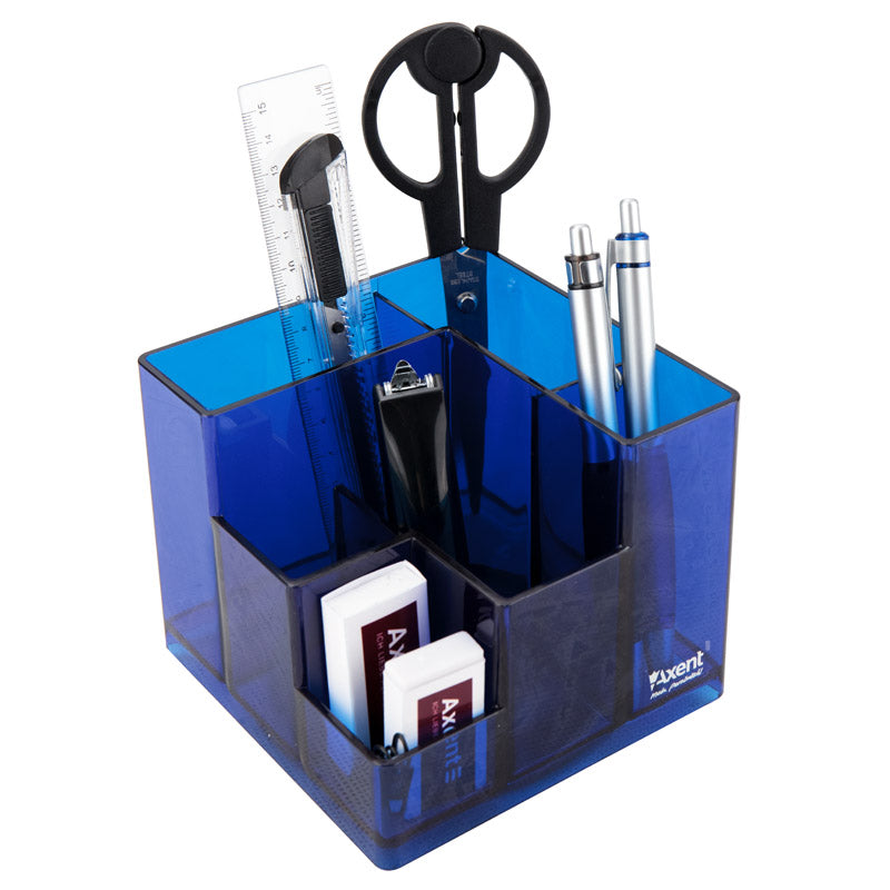 Desk organizer Axent Cube 2106-02-A, blue