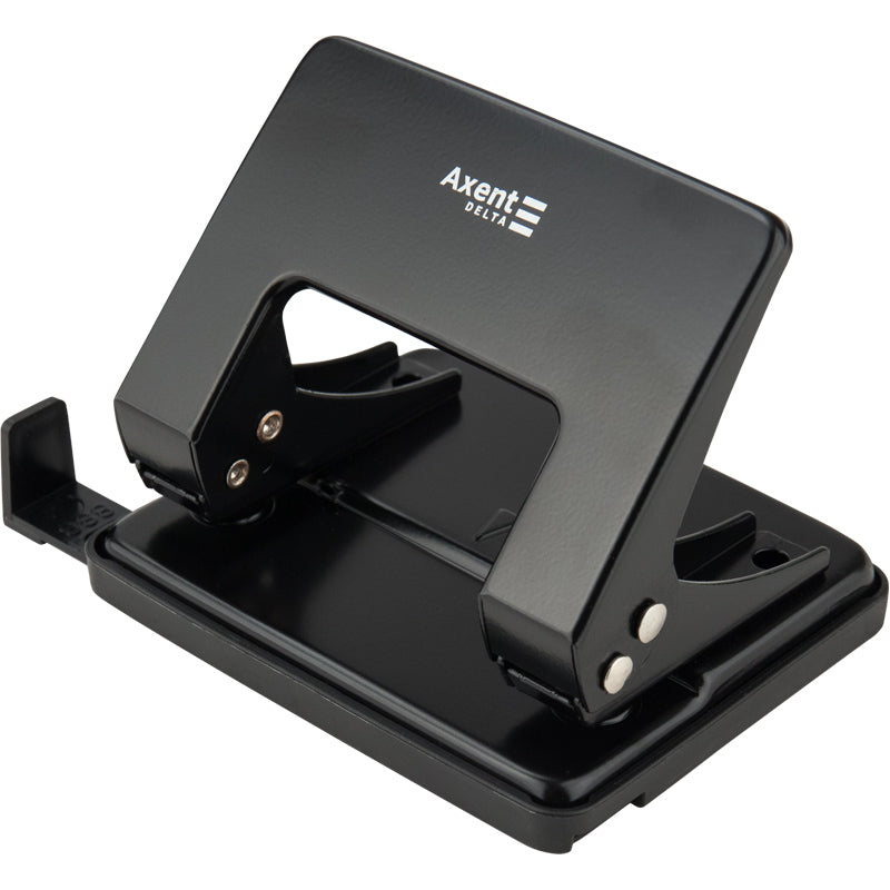 Hole punch Delta D3520-01, metal top, 20 sheets, black