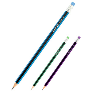 Graphite pencil with eraser Axent 9006-А, НВ, 2.2 mm