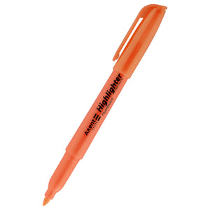 Zakreślacz Delta D2503-12, 2-4 mm, klinowy pomarańczowy