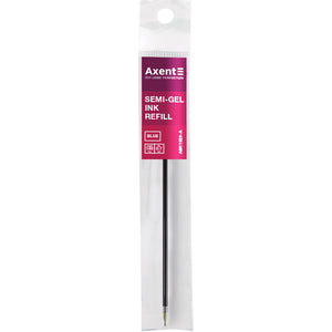 Semi-gel refill Axent ASR1029-02-A, 0,7 mm, 135 mm, blue