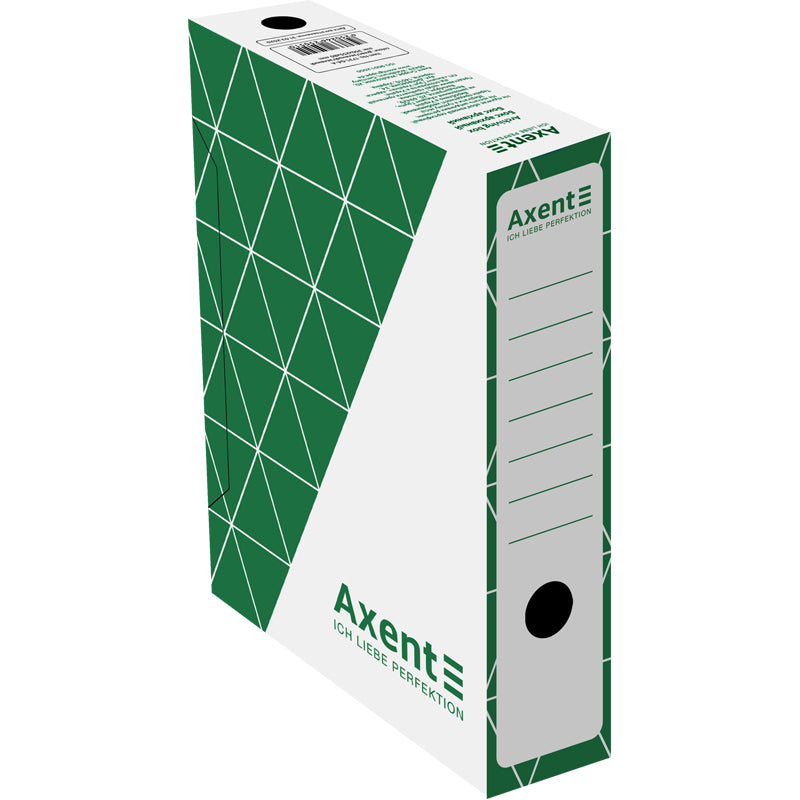 Archive box Axent 1731-04-A, 80 mm, green