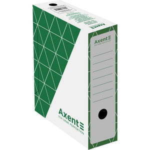 Archive box Axent 1732-04-A, 100 mm, green