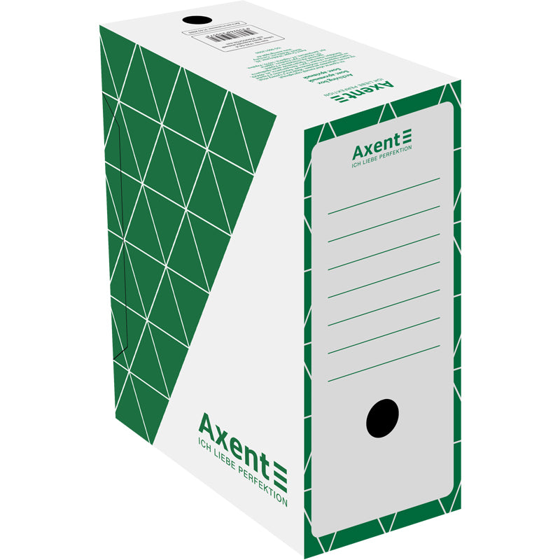 Archive box Axent 1733-04-A, 150 mm, green