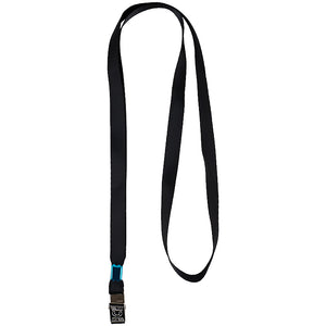 Lanyard for a badge with a metal clip Axent 4532-01-A, black