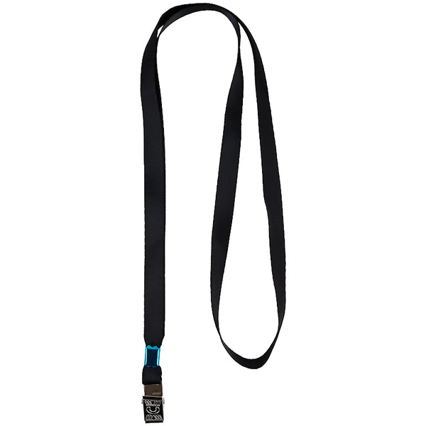Lanyard for a badge with a metal clip Axent 4532-01-A, black