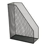 Pojemnik na dokumenty Axent 2120-01-A, 100x250x320 mm, metalowy, czarny