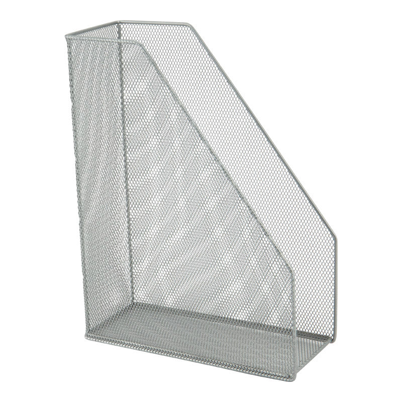 Document tray Axent 2120-03-A, vertical, 100x250x320 mm, metal, silver