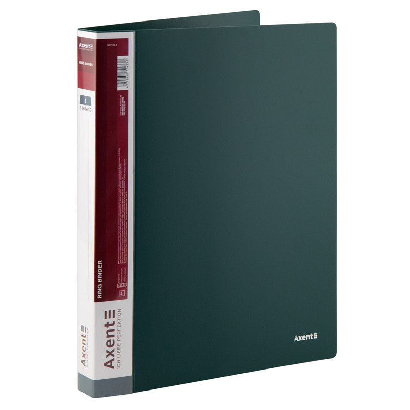 2-rings folder Axent 1207-05-A, 25 mm, green