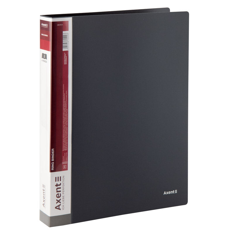 4-rings folder Axent 1208-03-A, 35 mm, grey