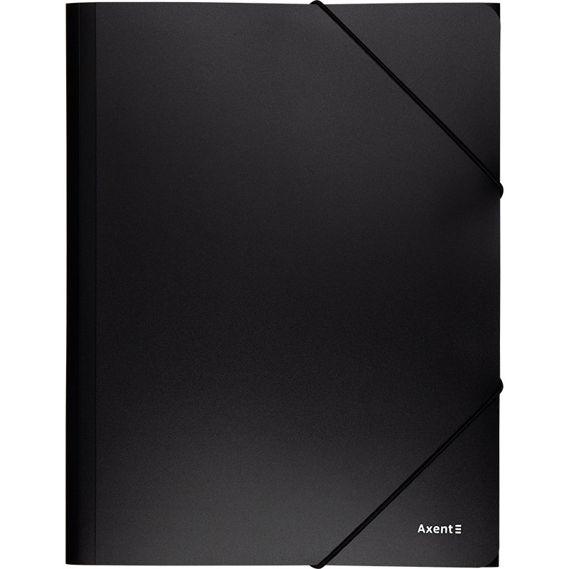 Folder with elastic bands Axent 1508-01-A, А4, black