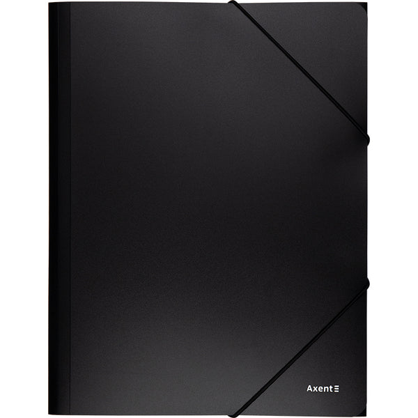 Teczka z gumką Axent 1508-01-A, А4, czarna