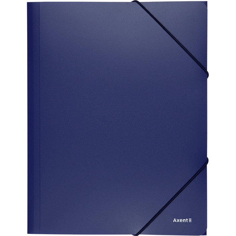 Folder with elastic bands Axent 1508-02-A, А4, blue